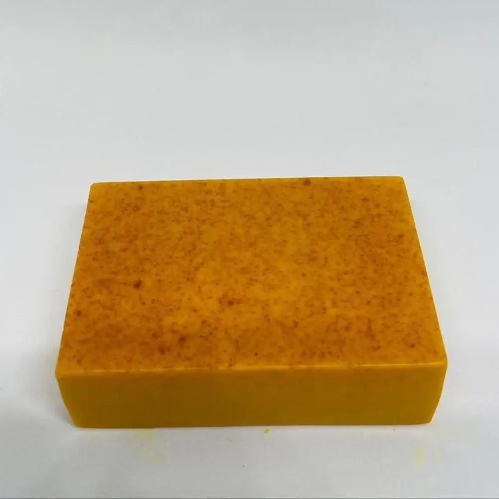 Handmade Herbal Soap 100g | Turmeric & Lemon Kojic Acid Soap | Skin Brightening Shower & Facial Body Care