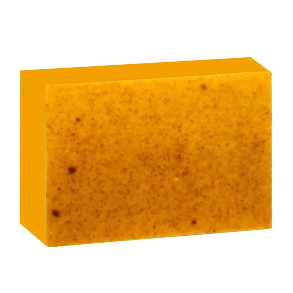 Handmade Herbal Soap 100g | Turmeric & Lemon Kojic Acid Soap | Skin Brightening Shower & Facial Body Care